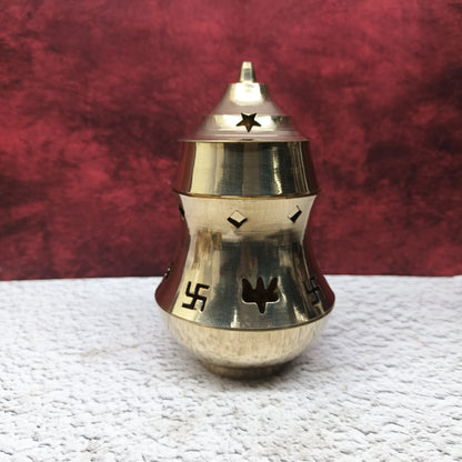 Brass Camphor Diya Diffuser - SB6