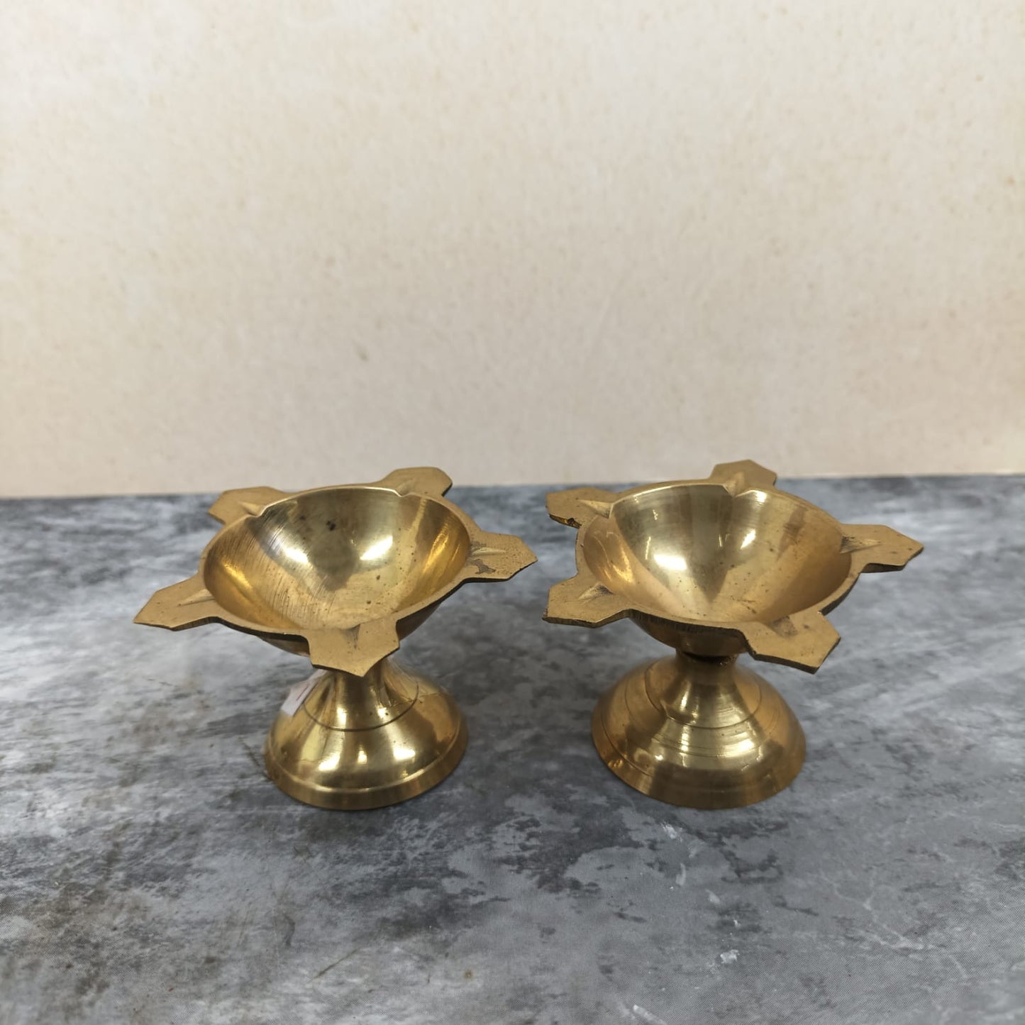 Brass Vilakku - Set of 2 Pcs - B6