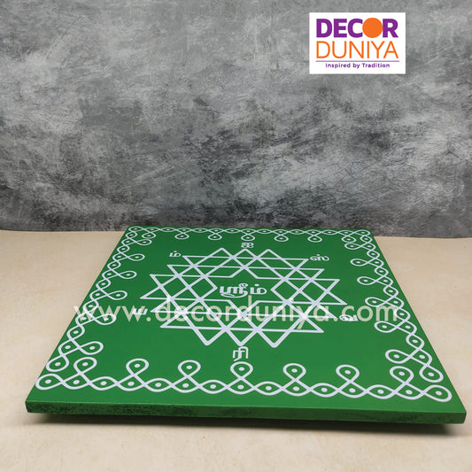 Wooden Kolam Manai - A02