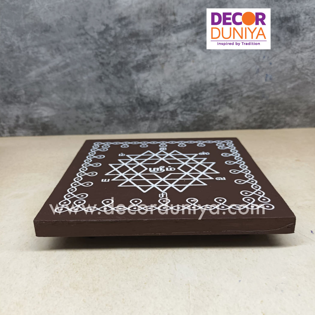 Wooden Kolam Manai - AK6DB-C