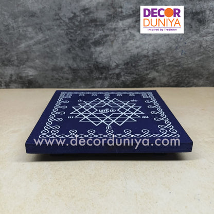 Wooden Kolam Manai - AK6B-C