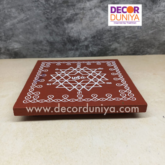 Wooden Kolam Manai - AK04