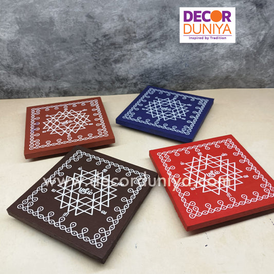 Wooden Kolam Manai - AK05