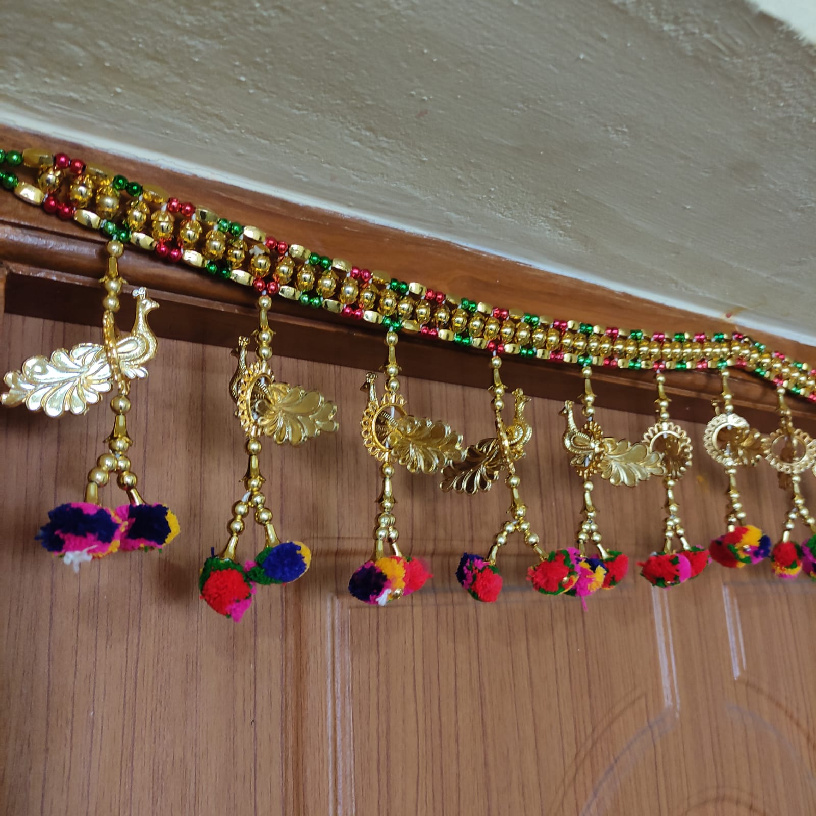 Centre Hanging - Peacock Thoranam - CH05 – Decor Duniya