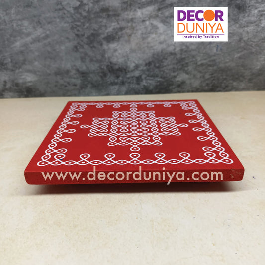 Wooden Kolam Manai - KK6R-C