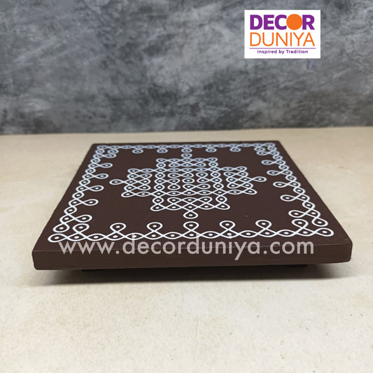 Wooden Kolam Manai - KK6DB-C