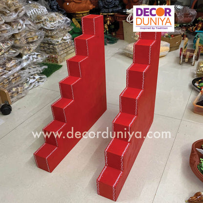 7 Step Diya Stand - Vilakku Padi - DS06