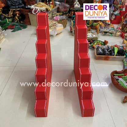 7 Step Diya Stand - Vilakku Padi - DS06