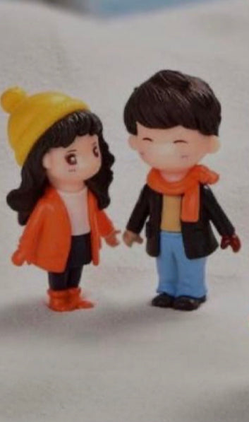 Winter pair orange - M050