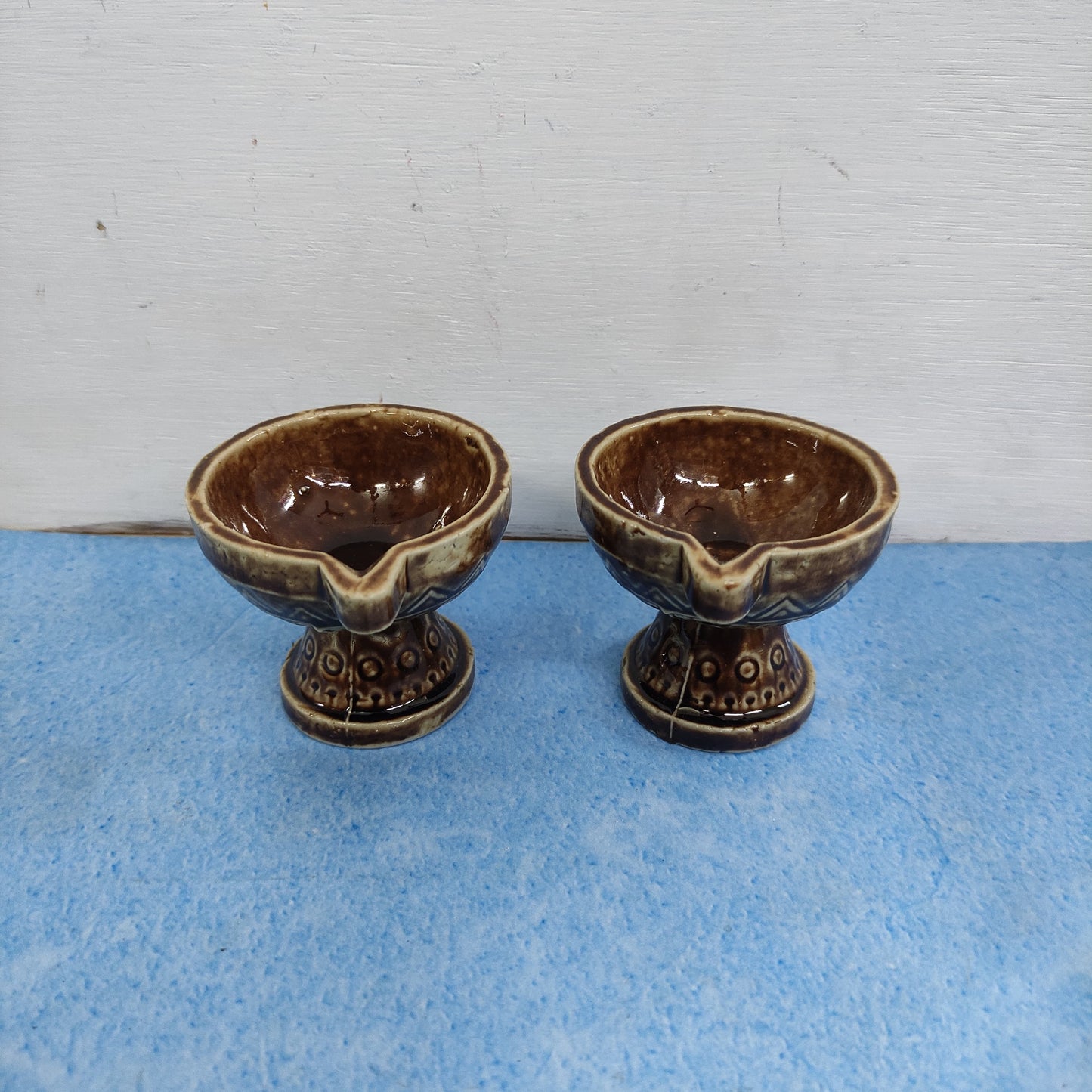 Ceramic Agal Vilakku with Paadam- Diya - CA12