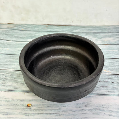 Black Pot with Lid - OCB271-c