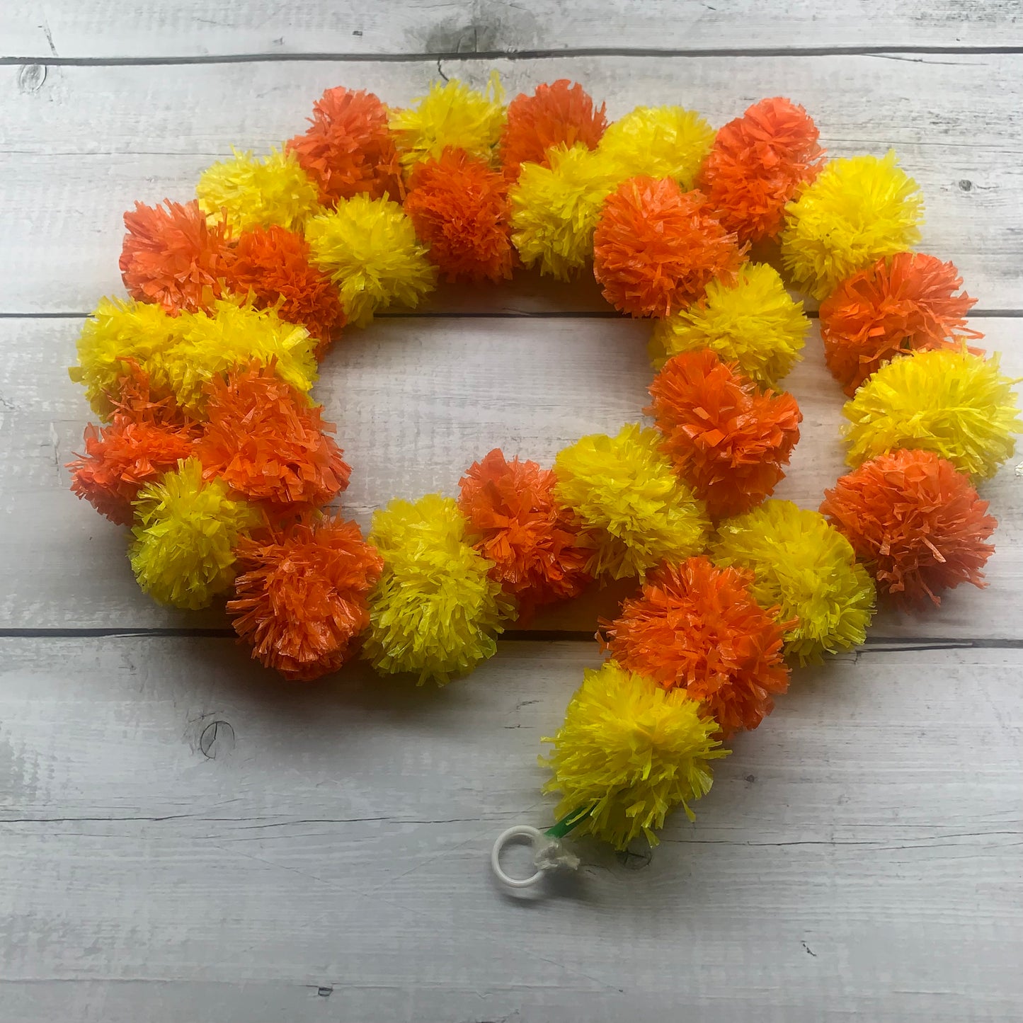 Yellow and orange flower thoranam - YOT01 - 1 string