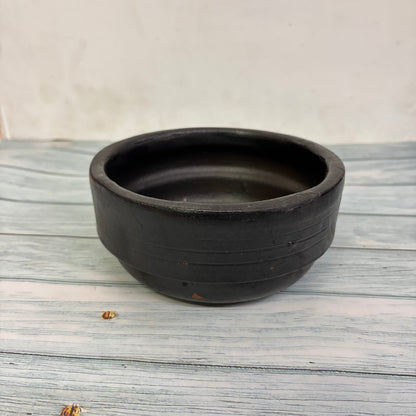 Black Pot with Lid - OCB271-c