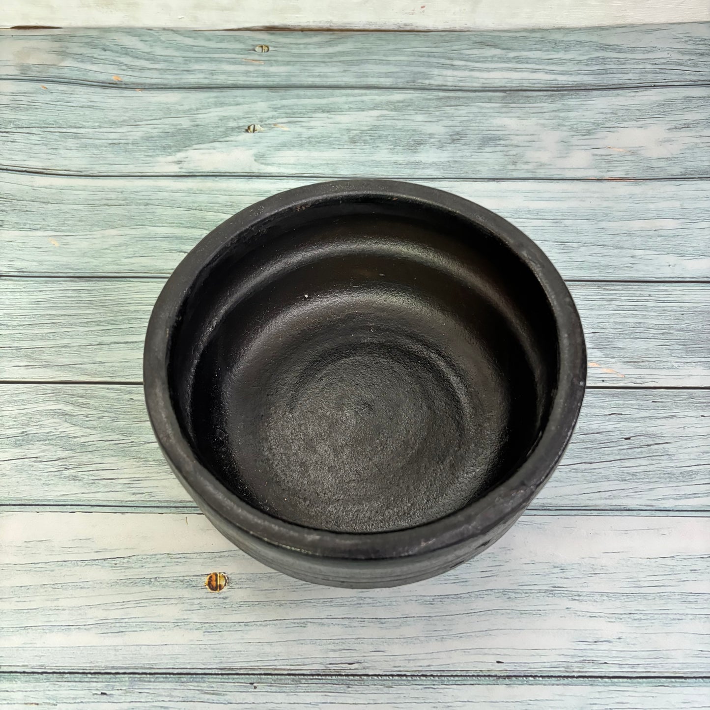 Black Pot with Lid - OCB271-c