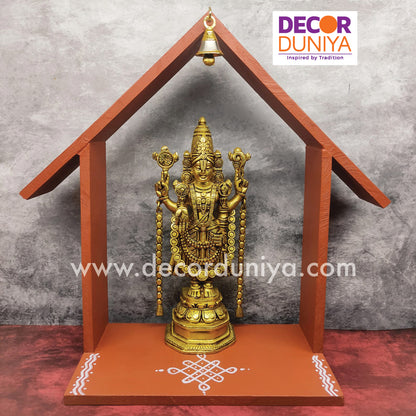 Perumal with House Shelf | Vilakku madam - HS19