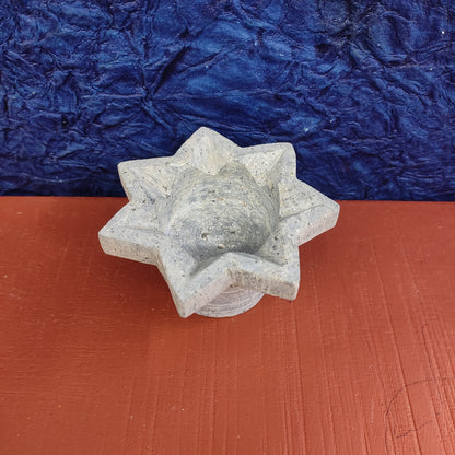 Soapstone star Vilakku, Ma Kal star Vilakku / Sambarani/ Agarbathi stand - SV02