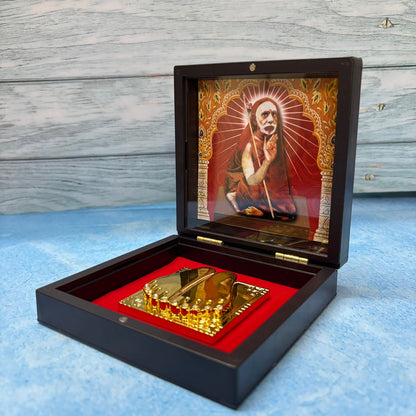 Paduka Prayer Box - Kanchi Periyava - KS14