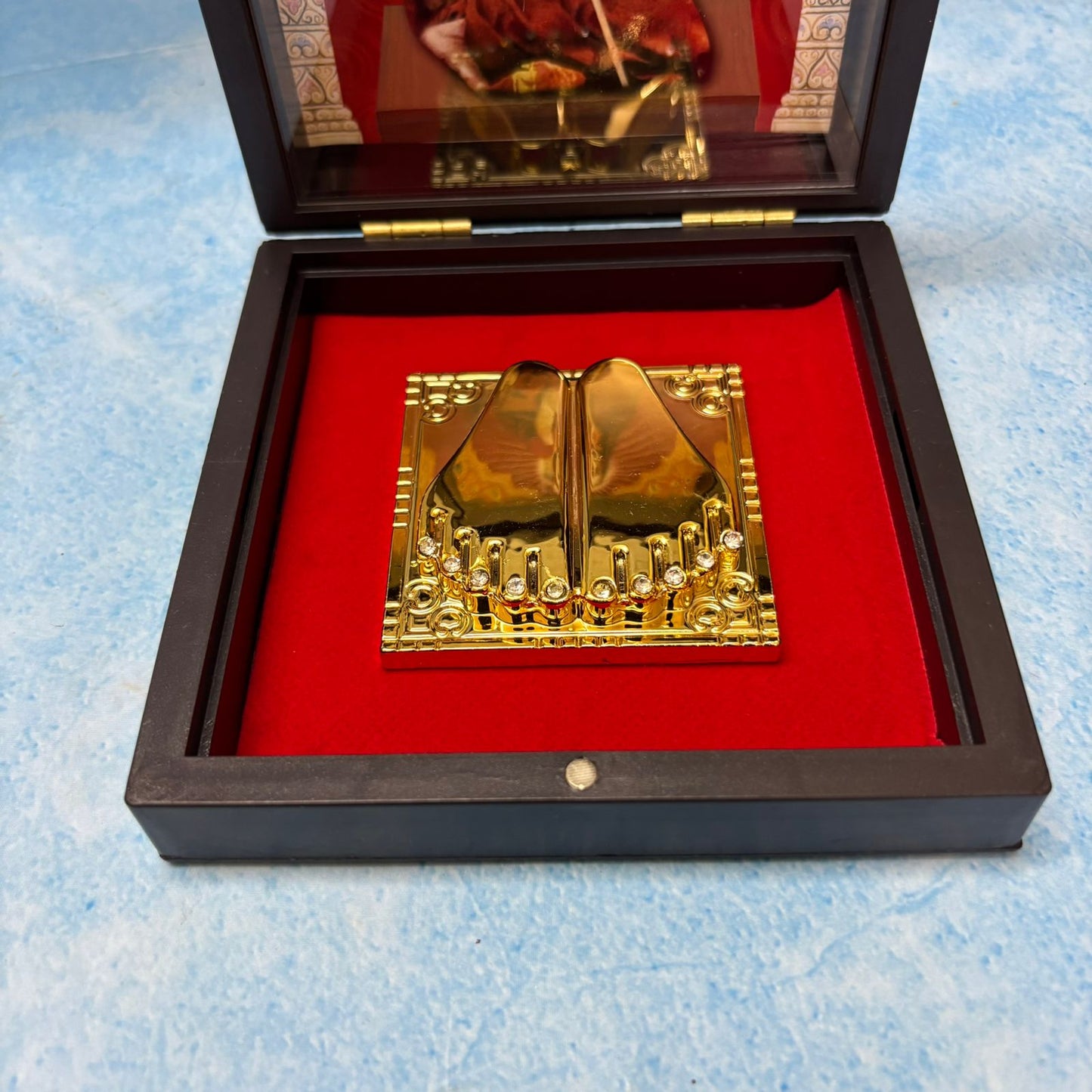 Paduka Prayer Box - Kanchi Periyava - KS14