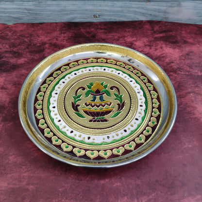 Meenakari Plate 9” - MP3