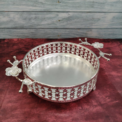 German silver Designer tray 11” - MST