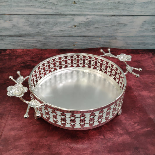 German silver Designer tray 11” - MST