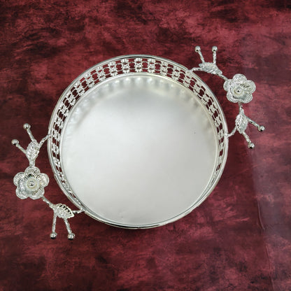 German silver Designer tray 11” - MST