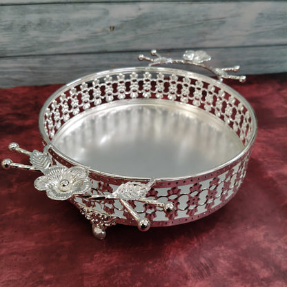 German silver Designer tray 11” - MST