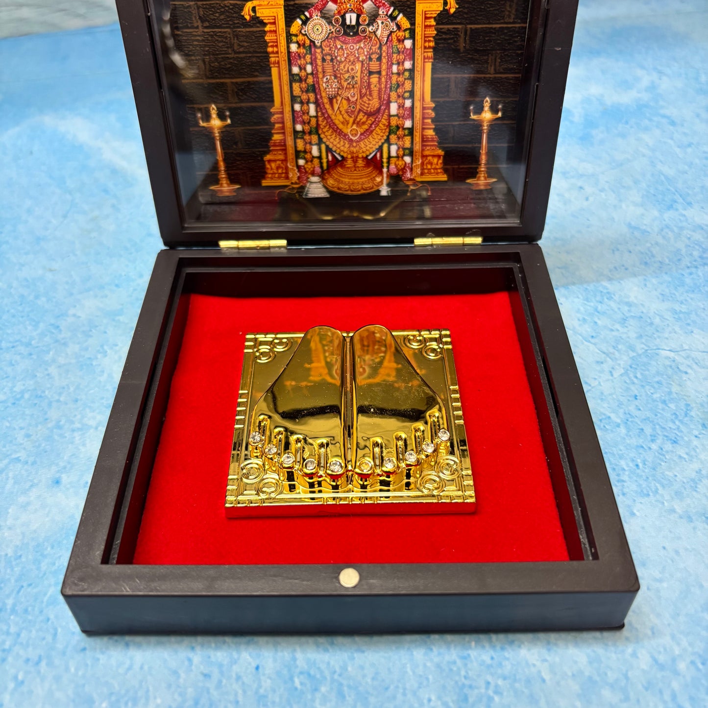 Paduka Prayer Box - Thirupathi Balaji - KS16