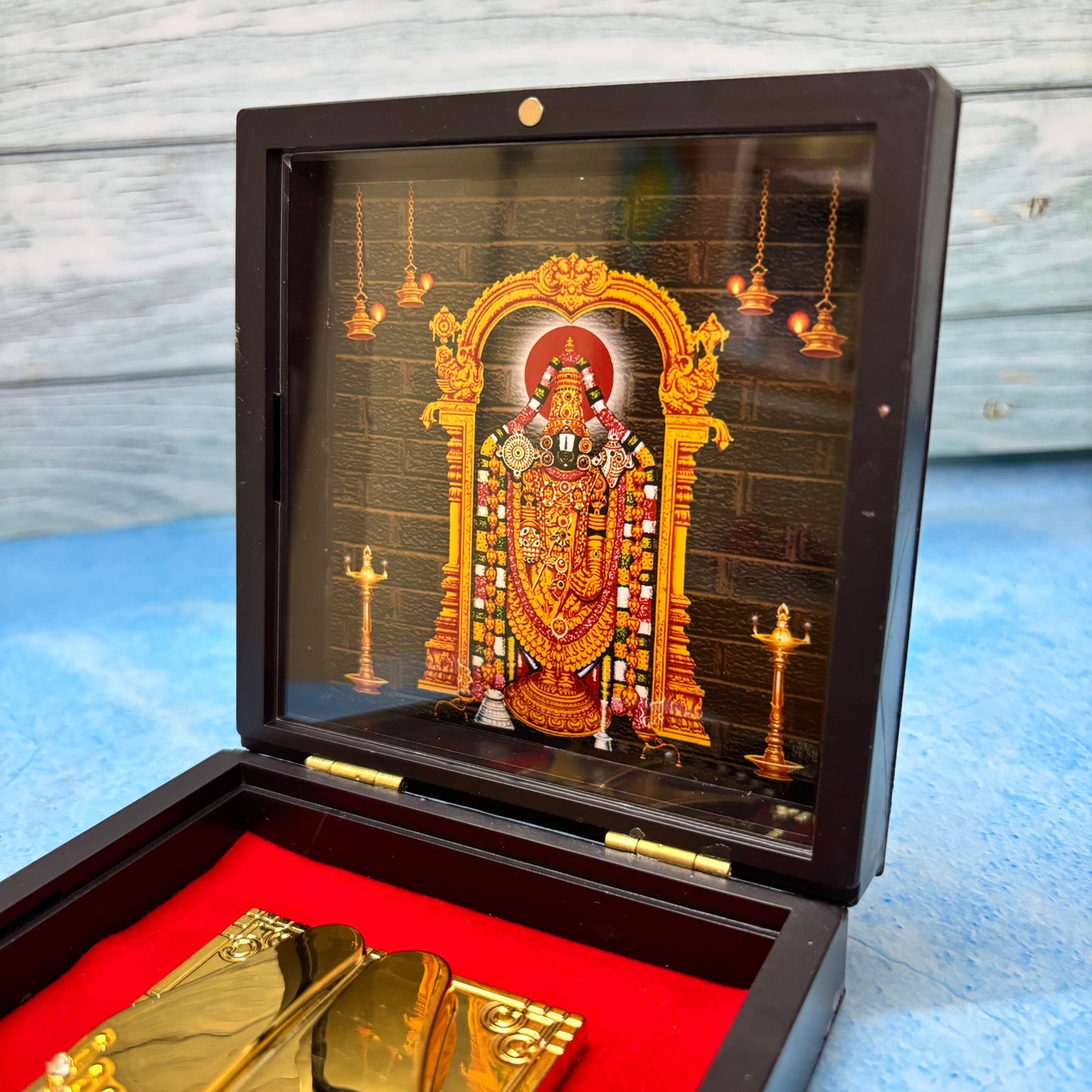 Paduka Prayer Box - Thirupathi Balaji - KS16