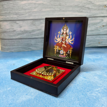 Paduka Prayer Box - Sri Varaghi Amman - KS13