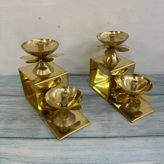 2 Step - Brass Diya - RBS1-c