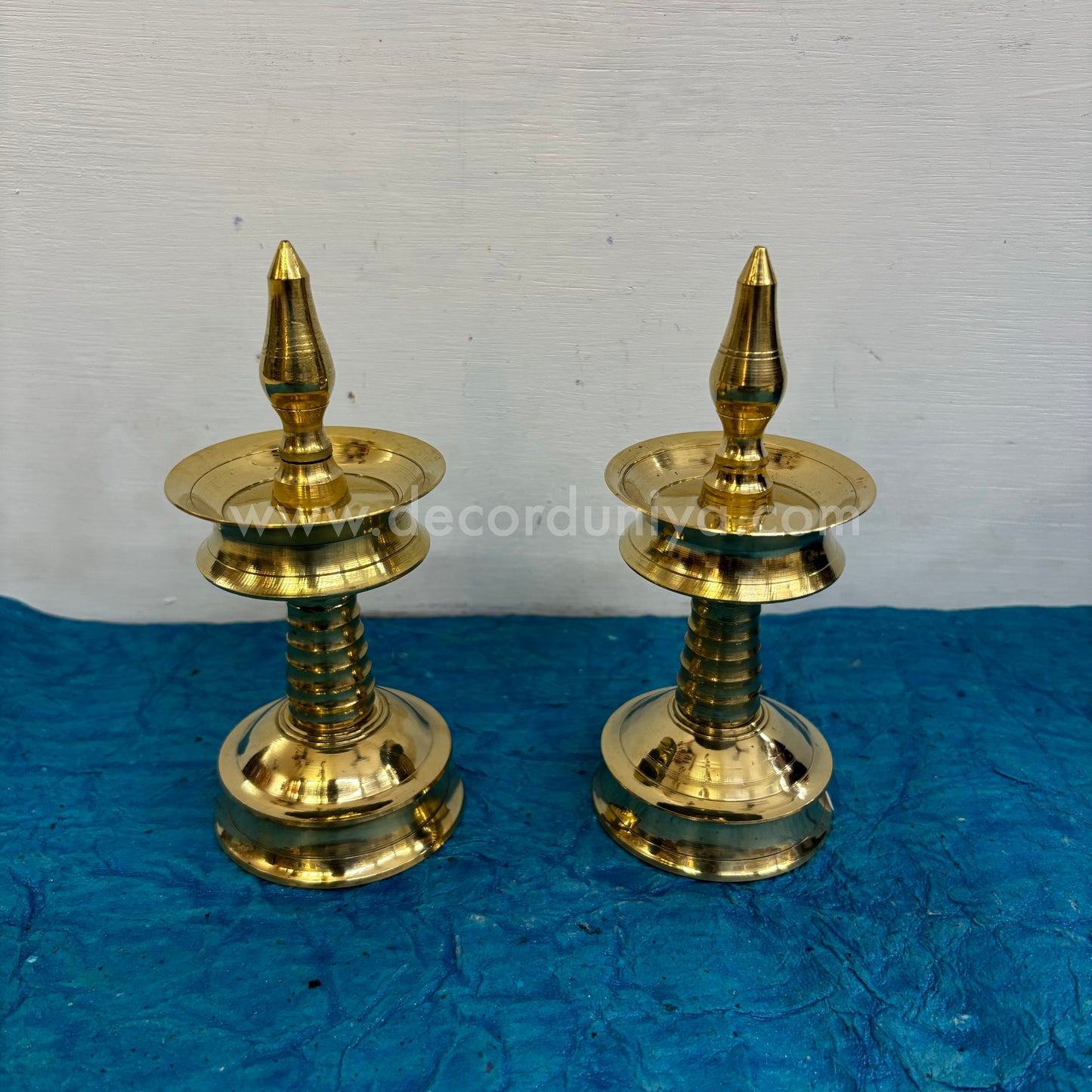 Kerala Traditional and Elegant Kuthu Vilakku Pair - SB2