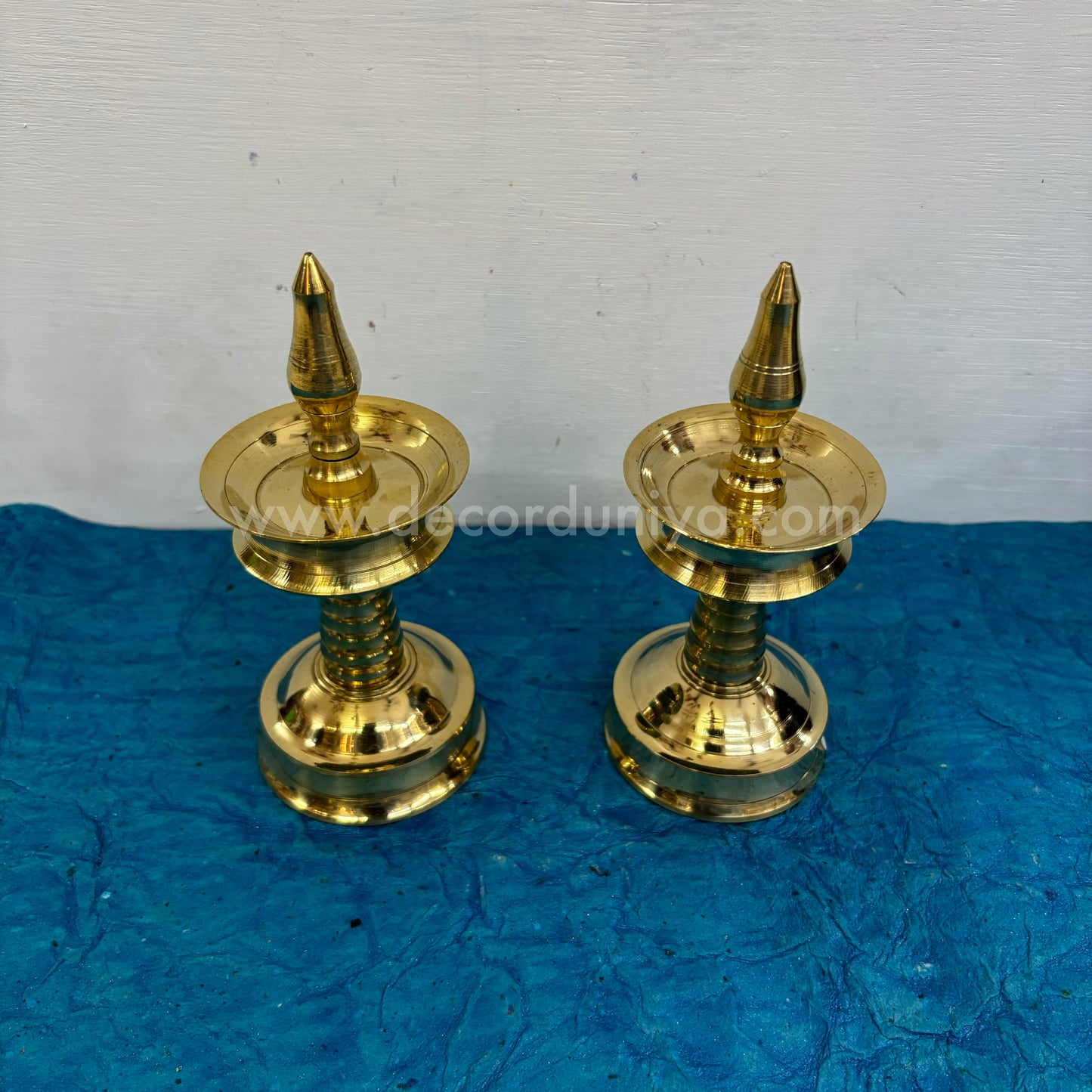 Kerala Traditional and Elegant Kuthu Vilakku Pair - SB2