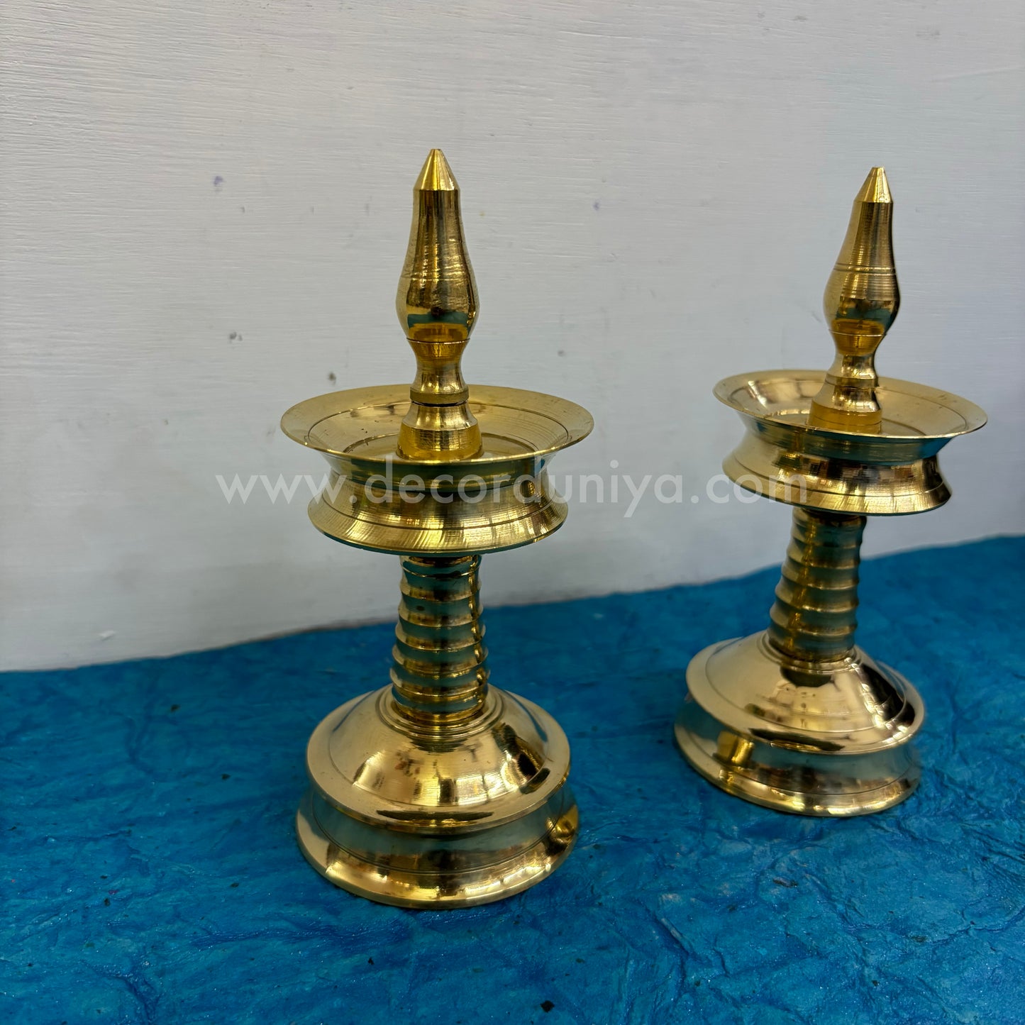 Kerala Traditional and Elegant Kuthu Vilakku Pair - SB2