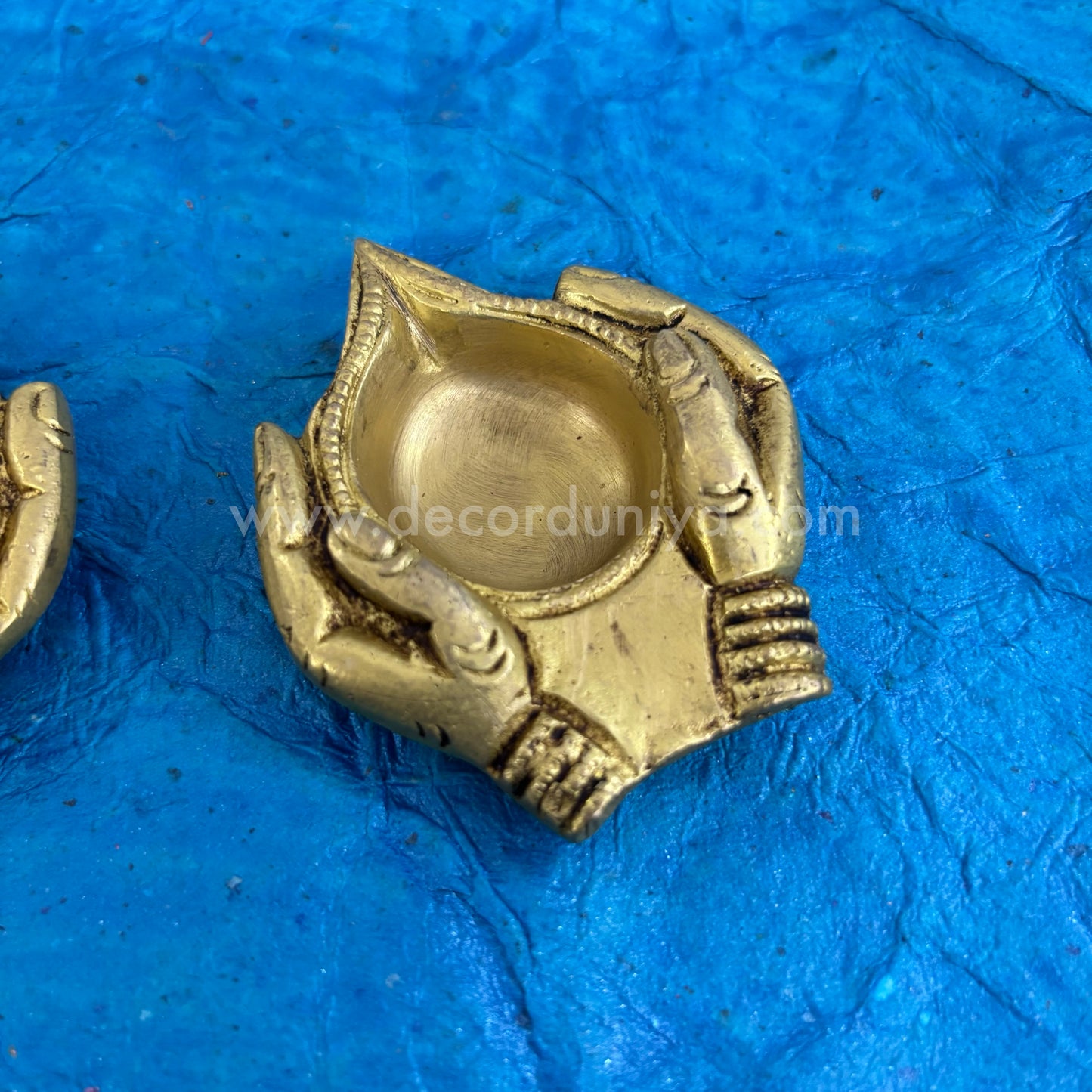 Brass Welcome Vilakku Pair - BJ4