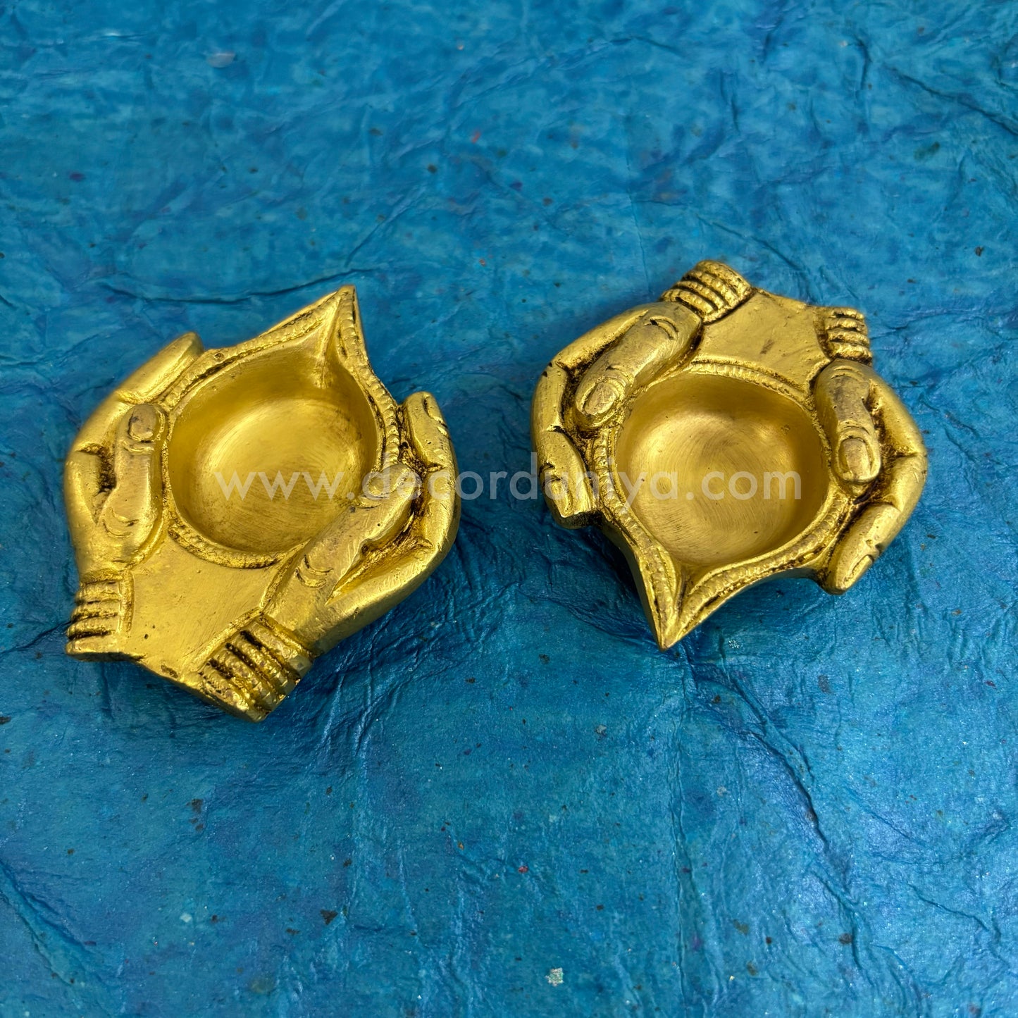 Brass Welcome Vilakku Pair - BJ4