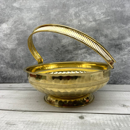 Brass Flower Basket For Pooja Worship | Poo Koodai - PK2