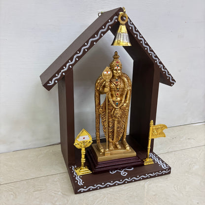 House Shelf | Vilakku madam with Murugar Set - HS15