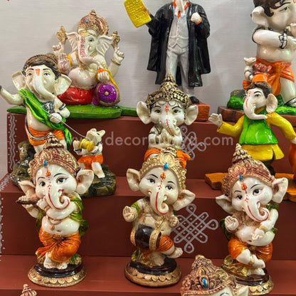 5 Step Polyresin Ganesha Golu - Entire Set - PG11