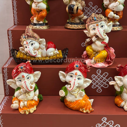 5 Step Polyresin Ganesha Golu - Entire Set - PG11