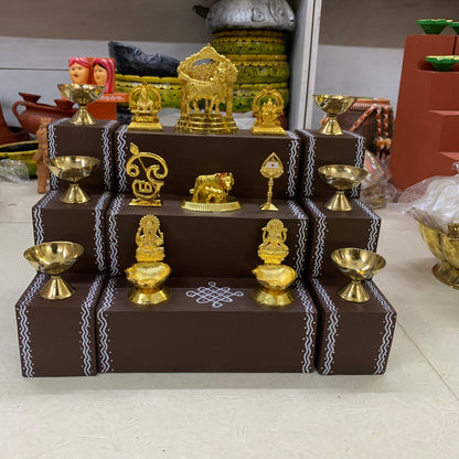 3 Steps Mini Golu Padi with idols - MS14