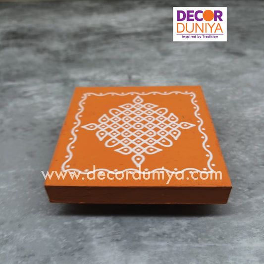 Wooden Kolam Manai - KM3O-c