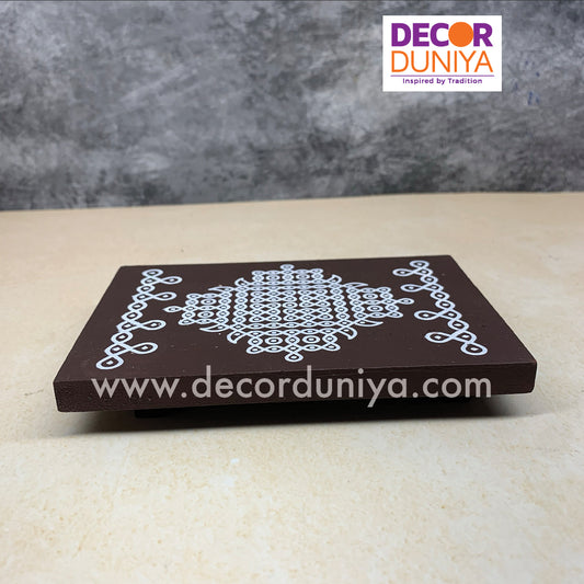 Wooden Kolam Manai - KR4