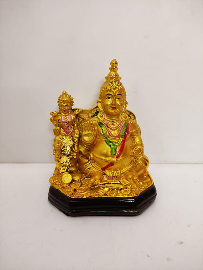 Kubera Lakshmi Statue - Gold - LG03