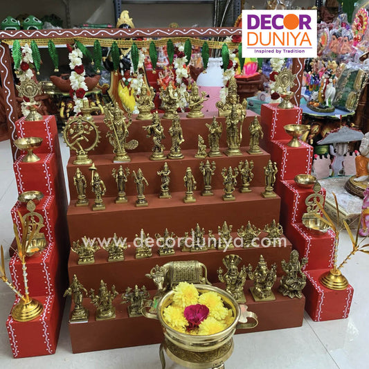 Miniature Golu Brass -Entire Set - MBS01