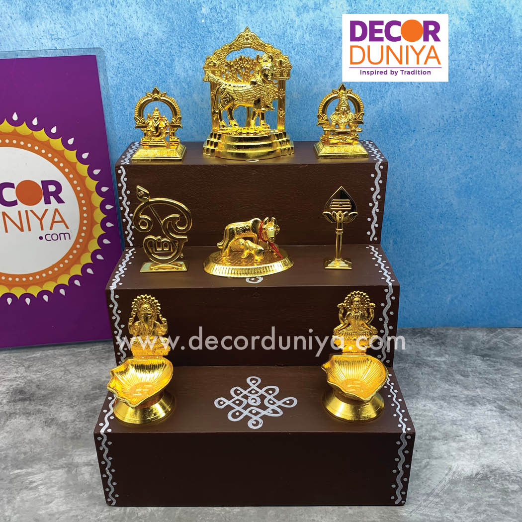 3 Steps Mini Golu Padi with idols - MS13