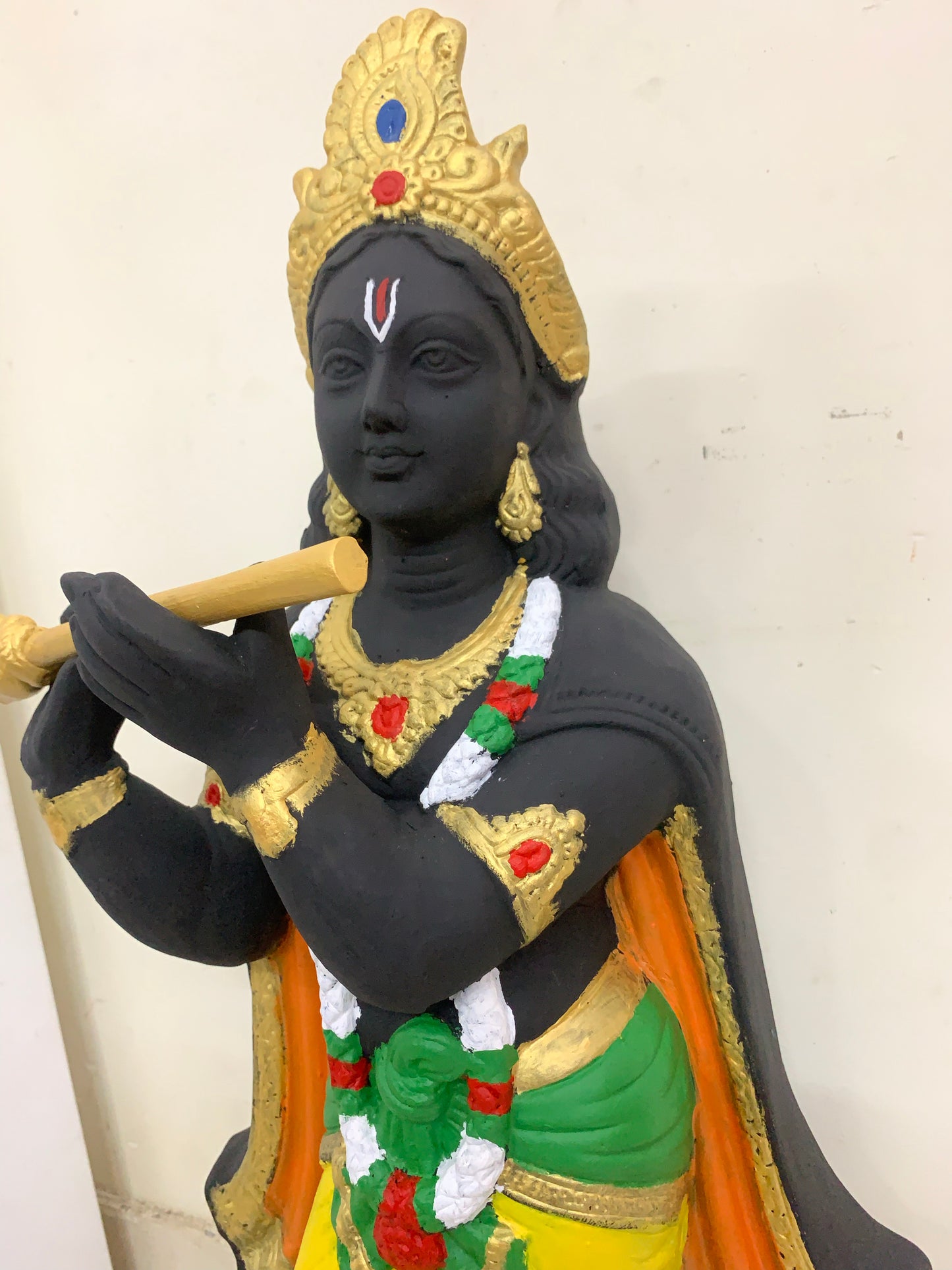 Sri Krishna Handcrafted Clay with Color - SKC02