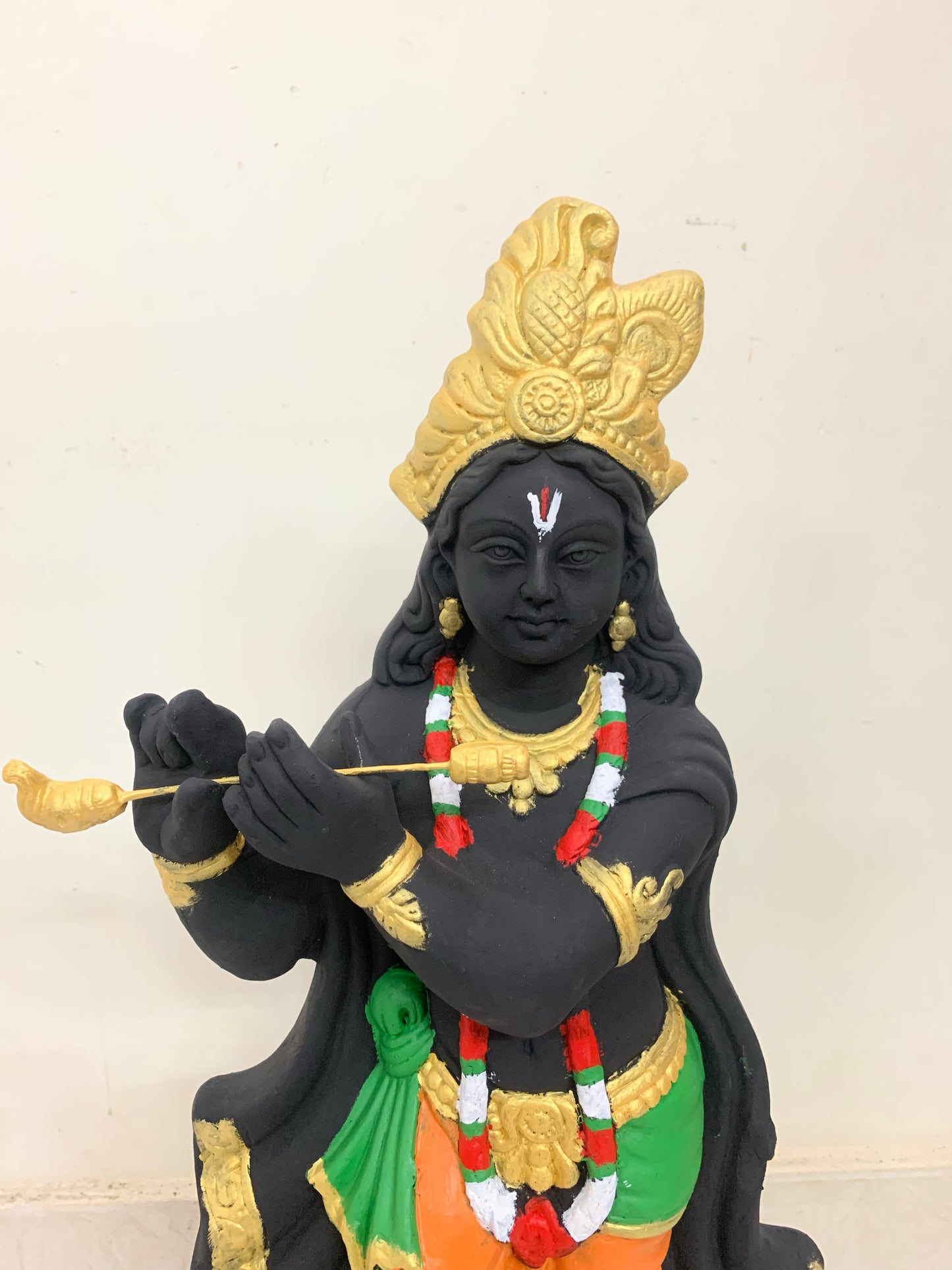 Sri Krishna Handcrafted Clay with Color - SKC05