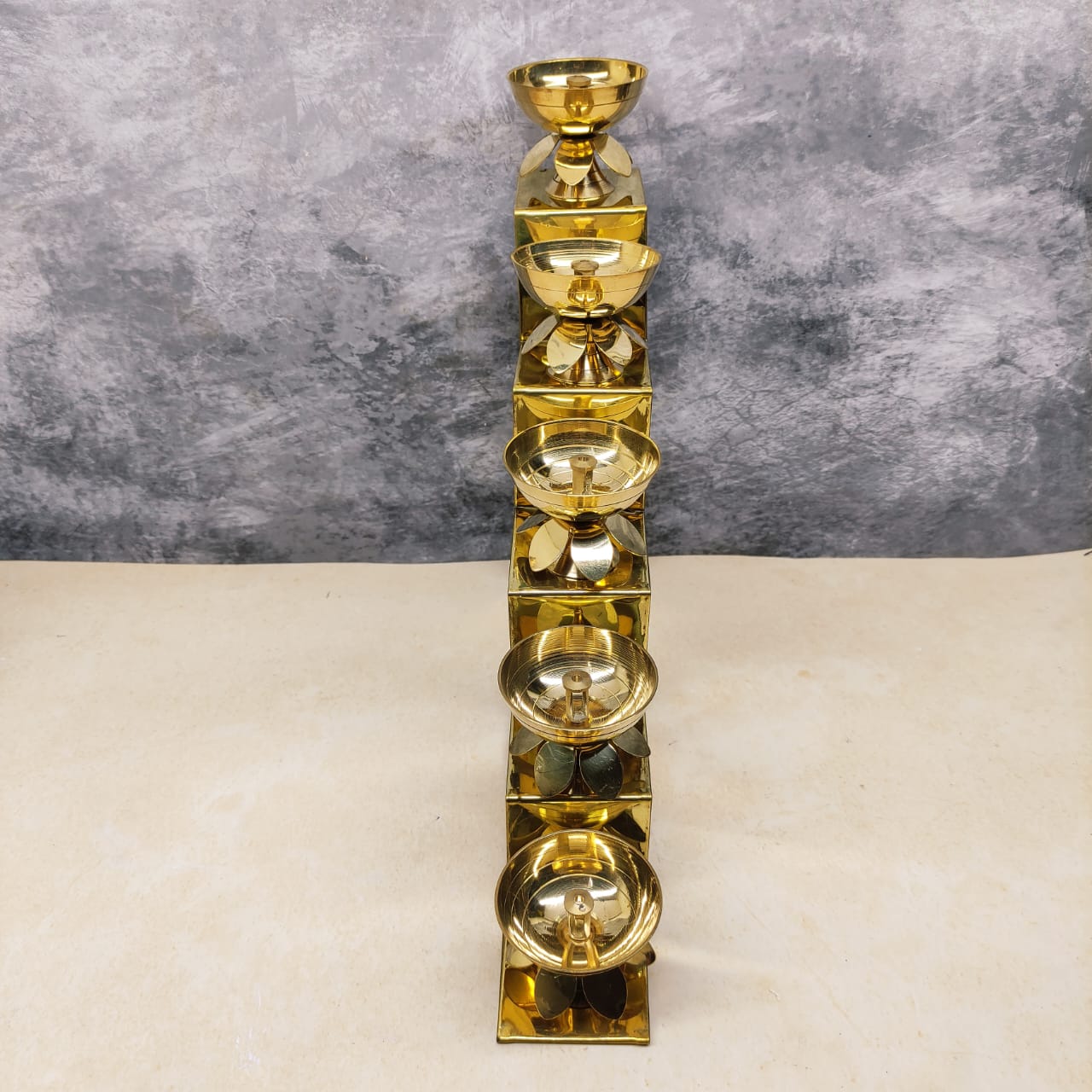 Brass Diya Stand - 5SD