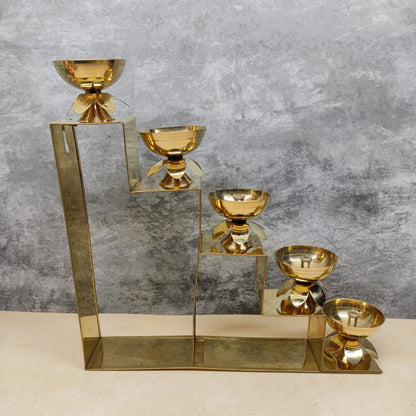 Brass Diya Stand - 5SD